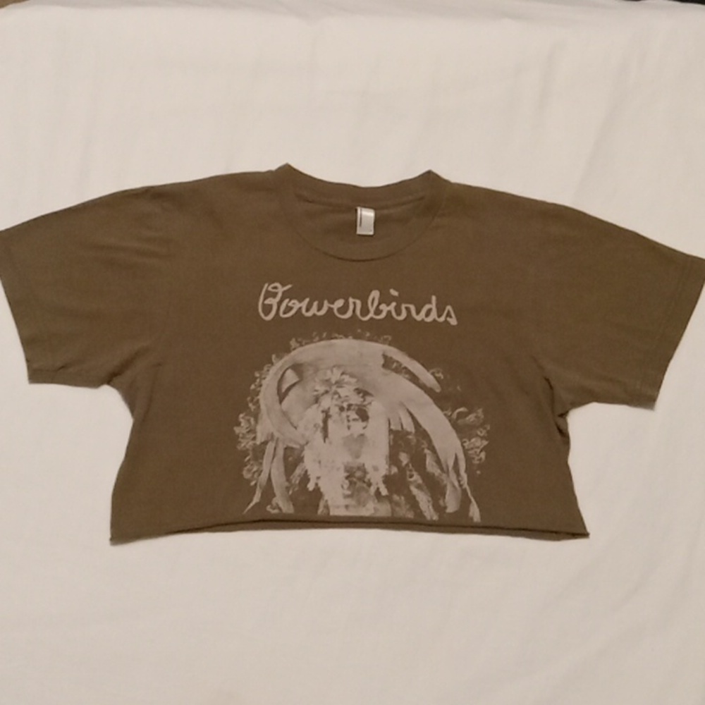 American Apparel bowerbirds crop top sz.S